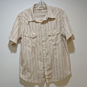 BKE Pearl Snap Short Sleeve Men's Shirt
